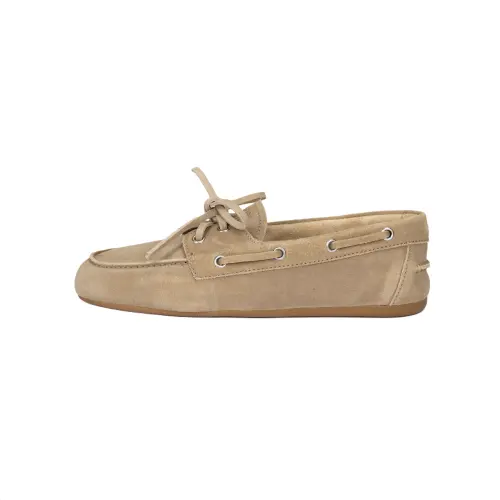 MIU MIU Boat Shoes Women's Beige