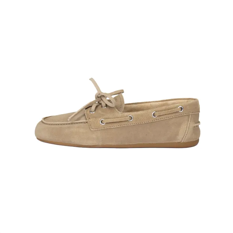 MIU MIU Boat Shoes Women's Beige