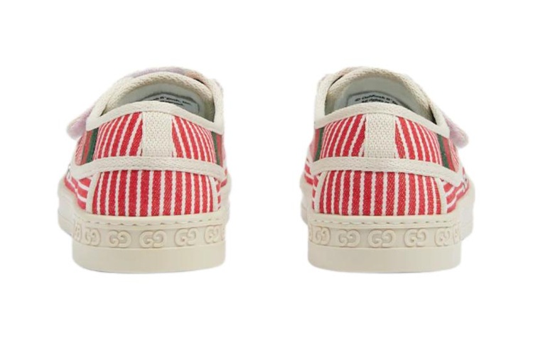 Детские кеды Gucci Tennis 1977 (красные) — Красный — фото 4
