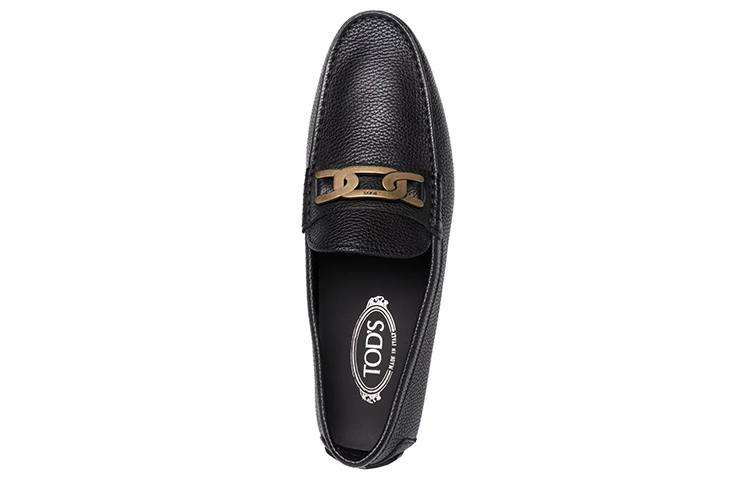 TOD'S Gommino Loafers Men's Low Top Black