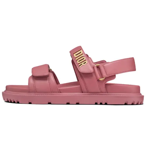 DIOR DiorAct Beach Sandals Women's Pink