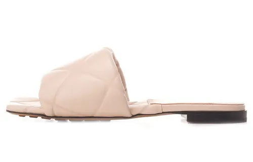 Bottega Veneta Lido Slide Slippers Women's Nude