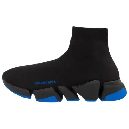 Balenciaga Fabric High top Casual Shoes Men's Black