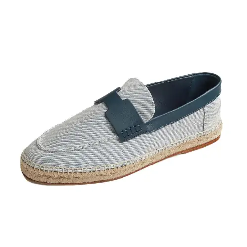 HERMES Trip Espadrilles Men's Gray