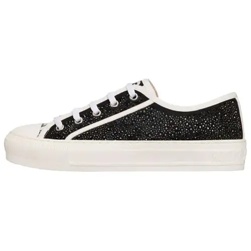 DIOR Walk'n'Dior Platform Shoes Low top Skateboard Shoes Women's Black