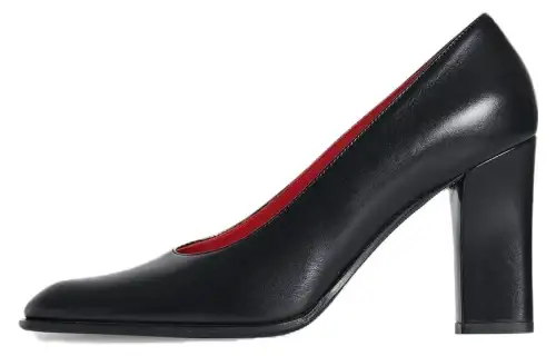 THE ROW Block Heel High Heels Women's Black