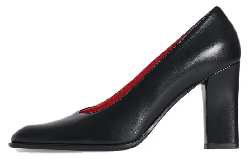 THE ROW Block Heel High Heels Women's Black