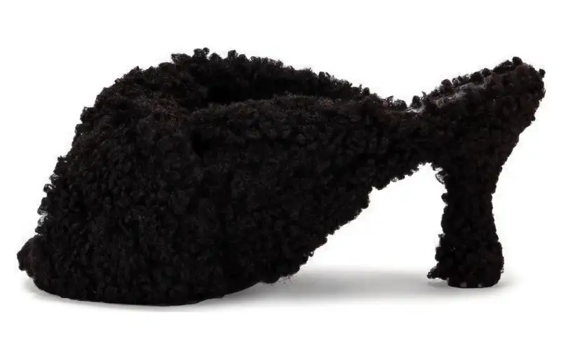 Balenciaga Slide Slippers Women's Black
