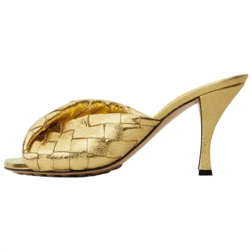 Bottega Veneta Blink Folded Detailed Mules Women's