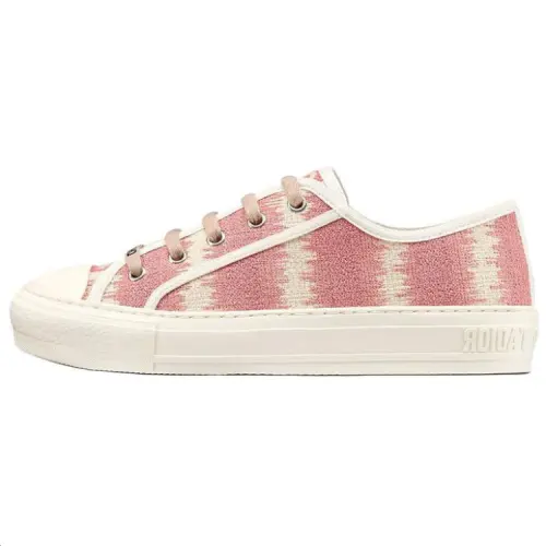 DIOR Walk'n'Dior Platform Shoes Low top Stylish Skateboarding Shoes Women's Pink