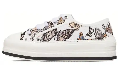 DIOR B23 Low top Skateboard Shoes Women's White
