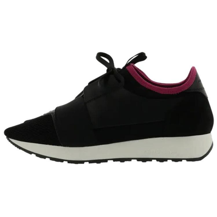 Balenciaga Race Runner Low top Casual Shoes Women's Black