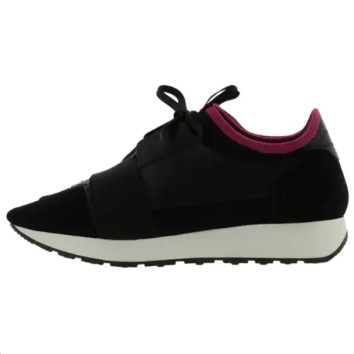 Balenciaga Race Runner Low top Casual Shoes Women's Black