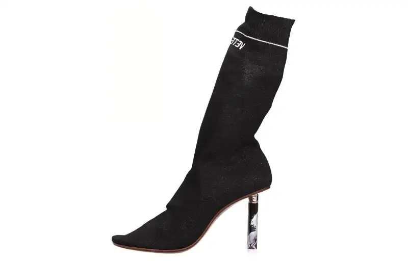 Vetements Knee high Boots Women's Black
