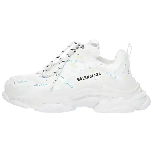 Balenciaga Triple S AllOver Logo White Multicolor