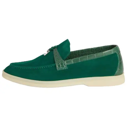 Loro Piana Loafers Women's Green