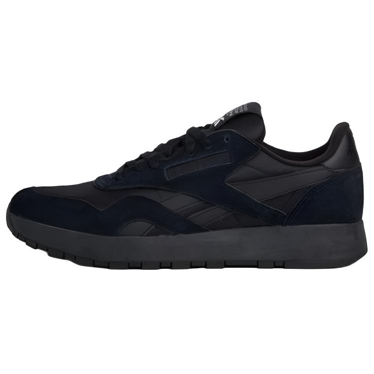 Reebok x Maison Margiela Classic Nylon Leather Casual Shoes Women's Black