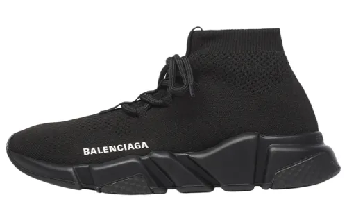 Balenciaga Women's Speed Lace Up Sneaker 'Black'