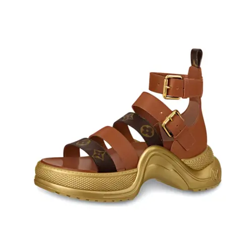 LOUIS VUITTON Lv Archlight 'GoldBrown' Women's