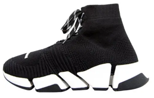 Balenciaga Speed 2 Lace Up Trainer 'Black White'
