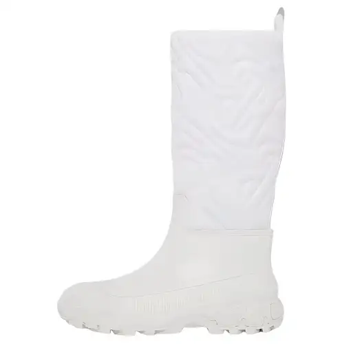 Burberry Padded Monogram Boot White Women's