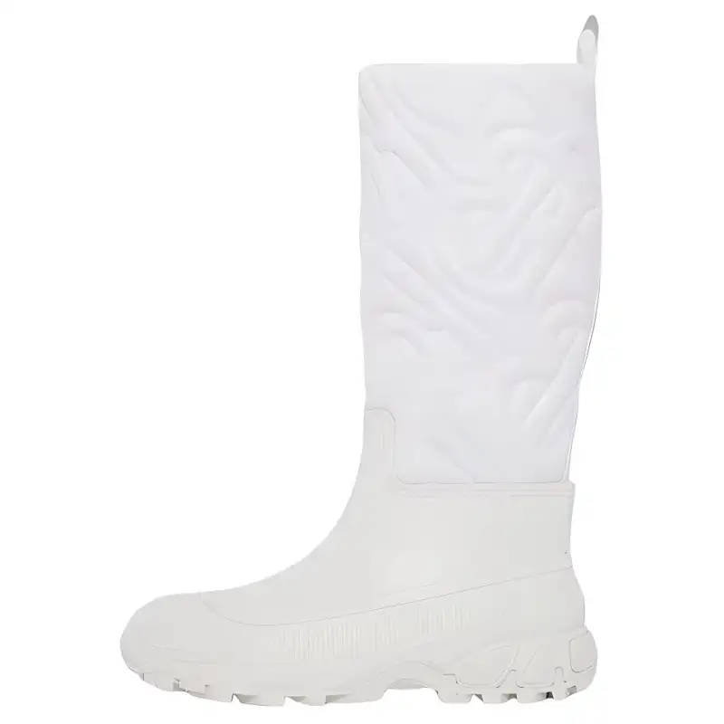 Burberry Padded Monogram Boot White Women's