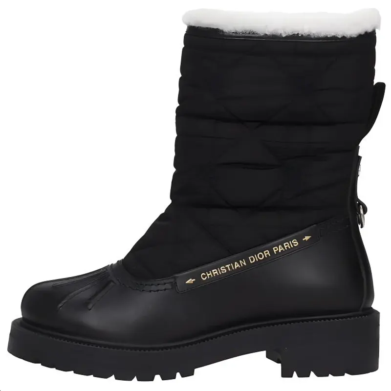 DIOR Christian Snow Boots Women's Black