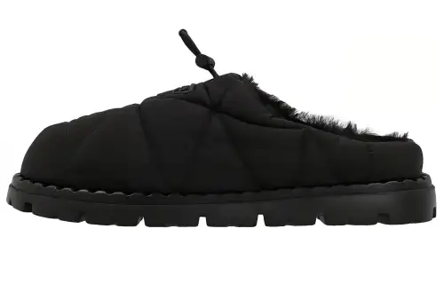 PRADA Closed Toe Slippers Women's Black