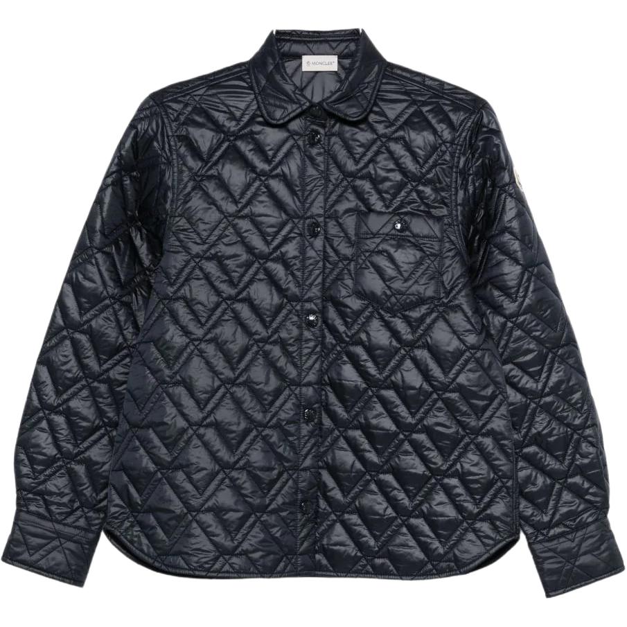 Женская куртка Moncler стеганая (черная)