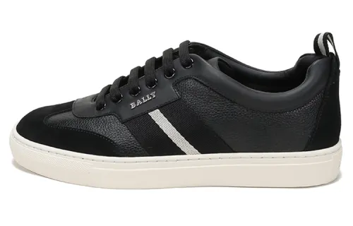 BALLY Low top Skateboard Shoes Men's Black
