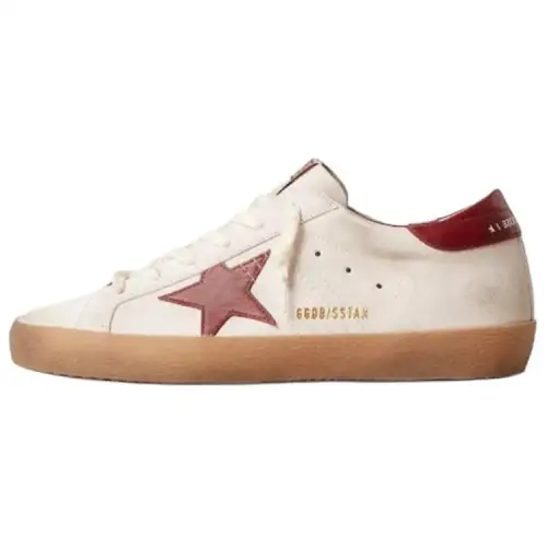 Golden Goose Super Star Low top Skateboard Shoes Women's White