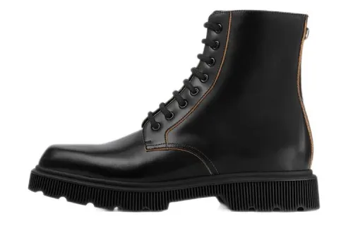 GUCCI Combat Boots Men's Black