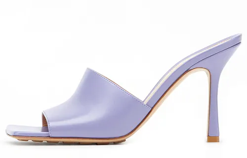 Bottega Veneta Stretch High Heels Women's Purple