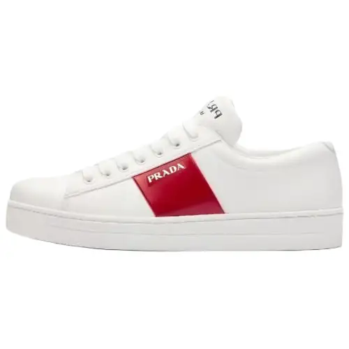 PRADA Low top Skateboard Shoes Women's White