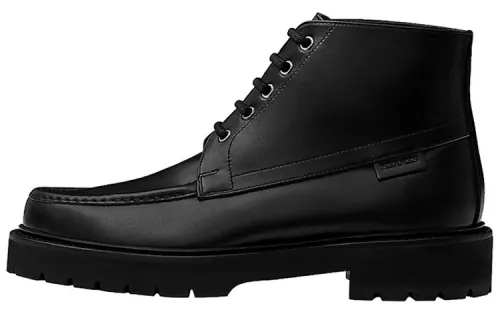 HERMES Ankle Boots Men's Black