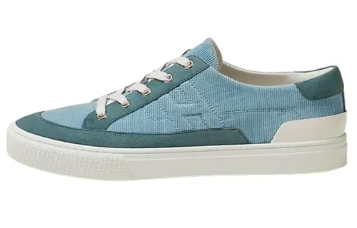 HERMES Deep Low top Stylish Skateboarding Shoes Men's Blue