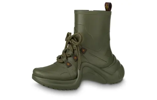 LOUIS VUITTON Archlight High top Casual Shoes Women's Green