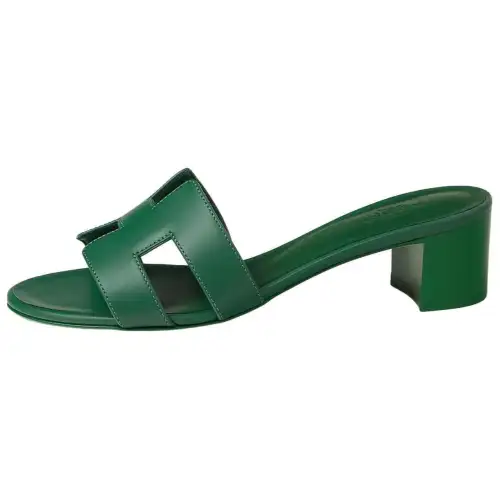 HERMES Oasis Slide Slippers Women's Green