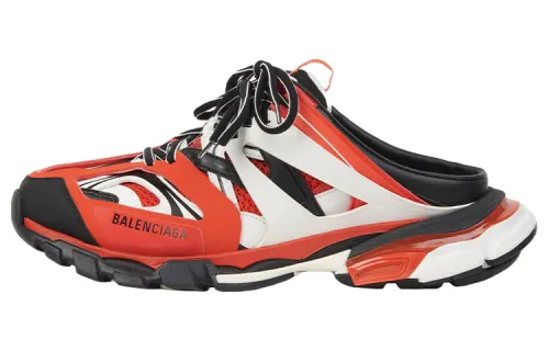 Balenciaga Track Mule Red White