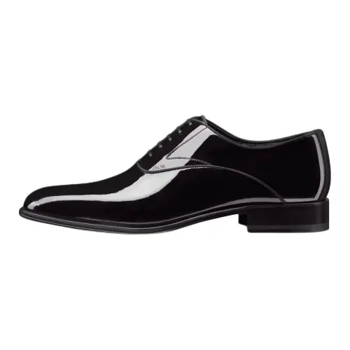 DIOR Timeless Leather Dress Shoes Men's Black