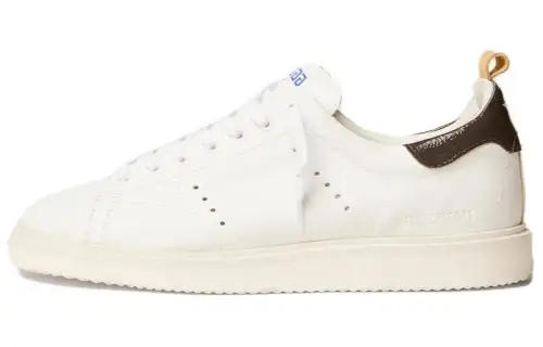 Golden Goose STARTER Skateboard Shoes Men's White