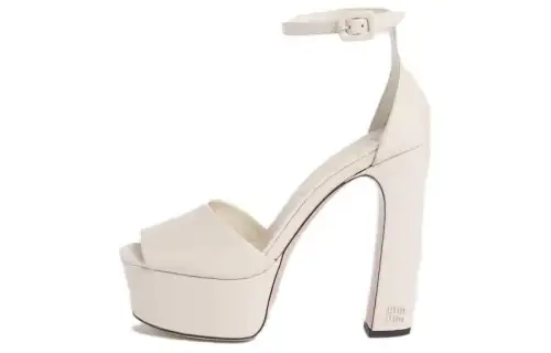 MIU MIU 135mm Patent-leather Platform Sandals