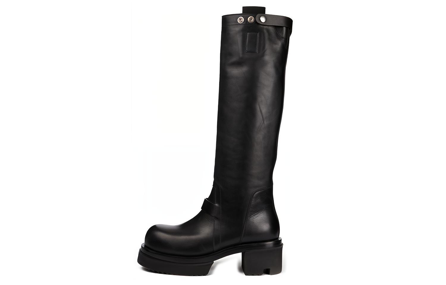 RICK OWENS/RO BOGUN Knee high Boots Men's Black