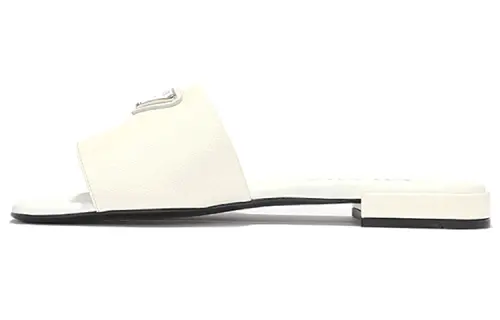 PRADA Slide Slippers Women's White
