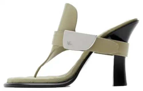 Burberry Flip Flops Women's Khaki