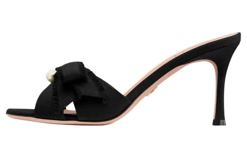 DIOR Slide Slippers Women's Black