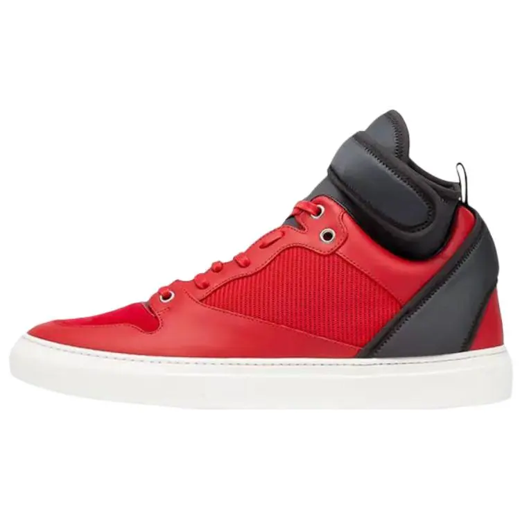 Balenciaga High top Skateboard Shoes Men's Red