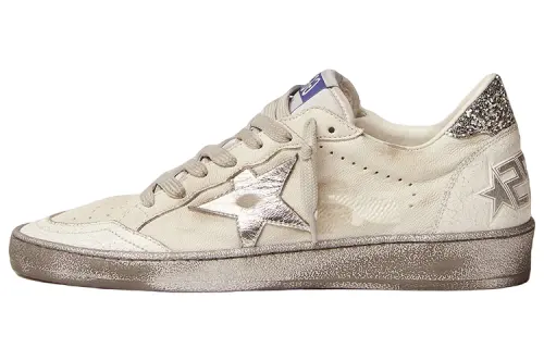 Golden Goose Ball Star LTD Low top Stylish Skateboarding Shoes Women's White