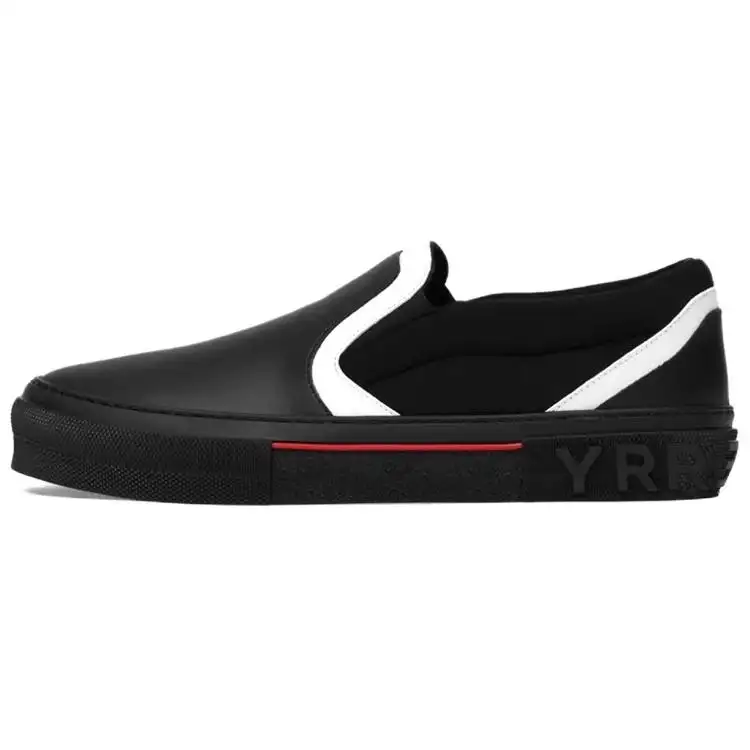 Burberry Low-Top Slip-On Sneaker Black