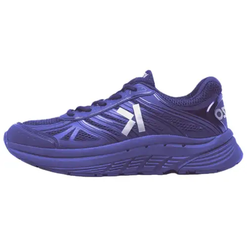 KENZO Pu Low top Casual Shoes Men's Blue